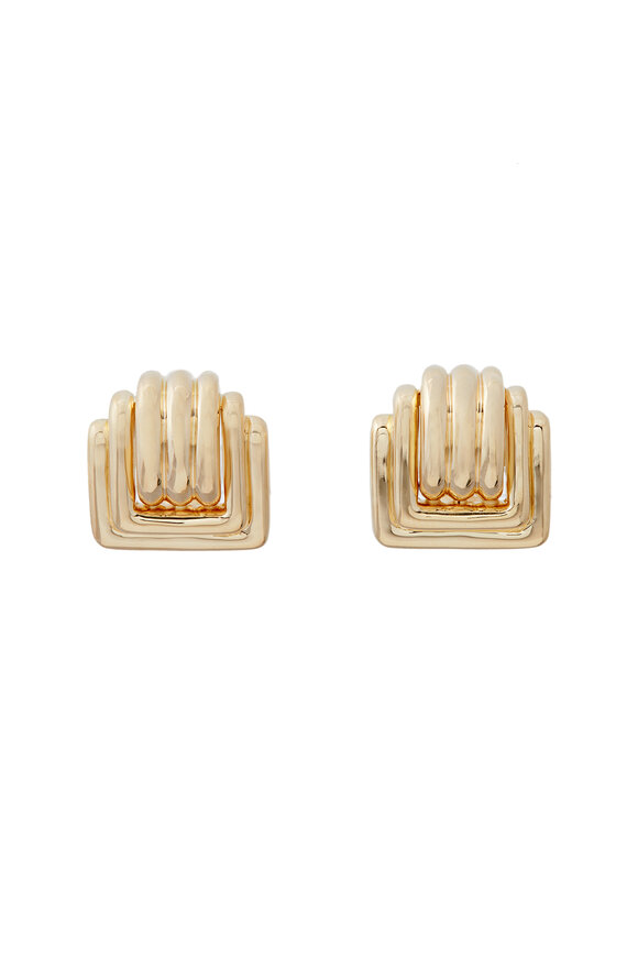 Sidney Garber - The Square Clip Earrings