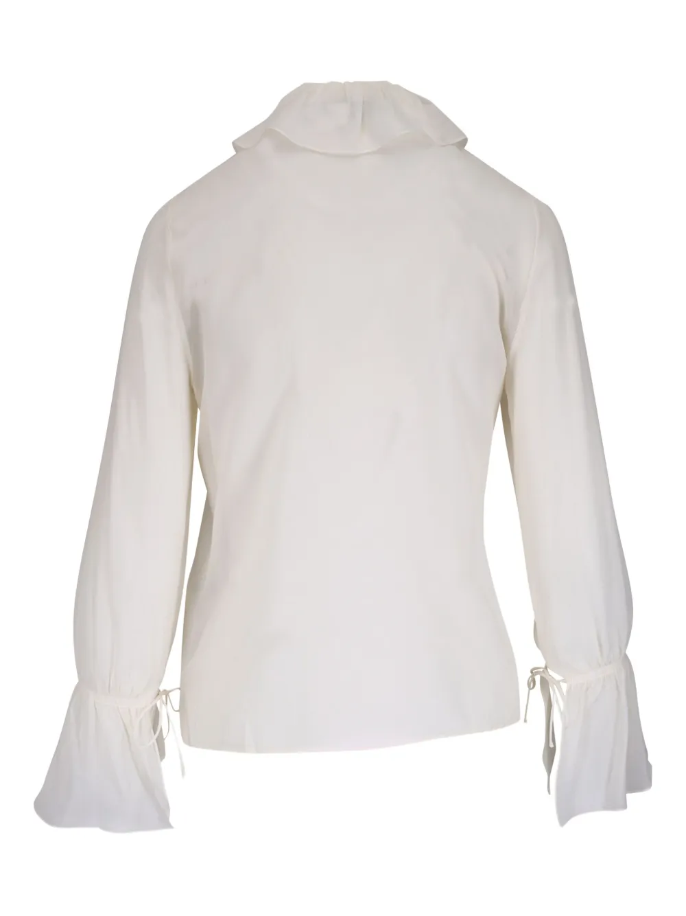 Nili Lotan - Cecily Ivory Silk Blouse