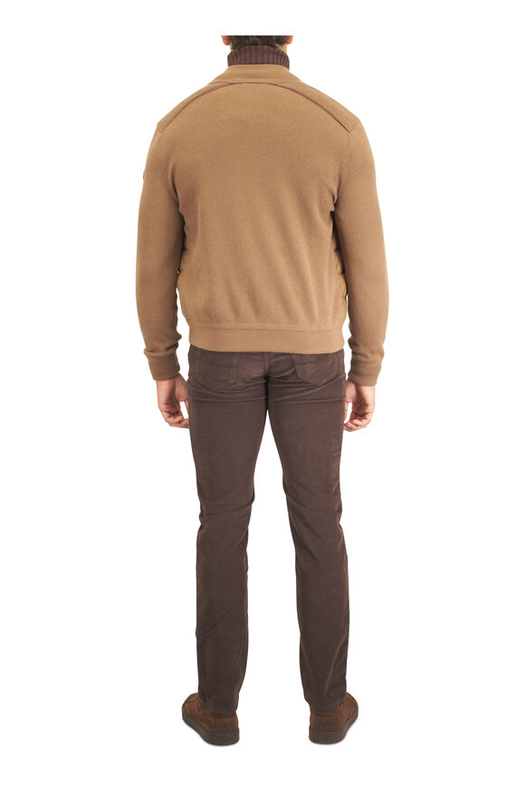 Jacob Cohen Bard Brown Diagonal Corduroy Pant - view 4