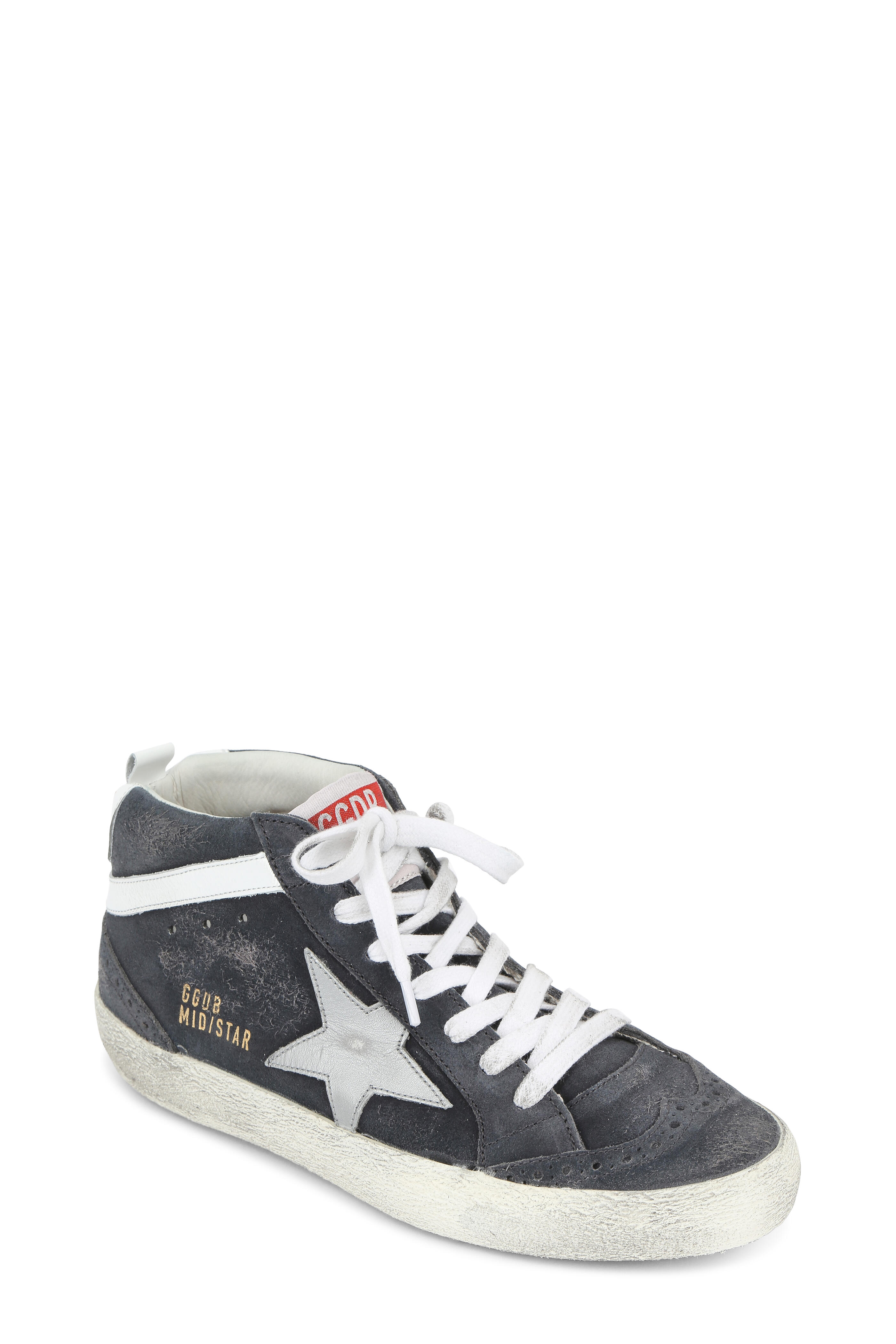 Golden Goose Women's Ball-Star Black Suede Low-top Sneaker | 8 M by Mitchell Stores