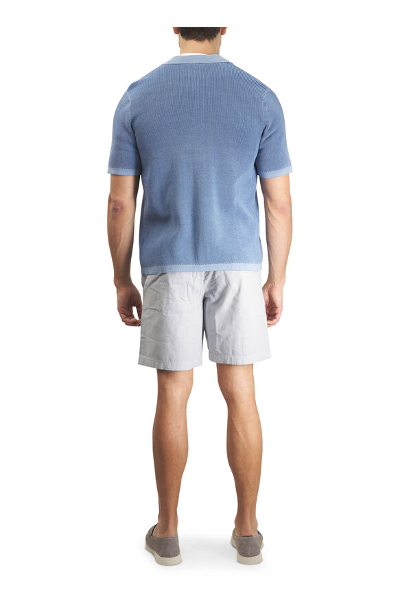 Faherty Brand Essential Rocky Gray Chino Shorts - view 4