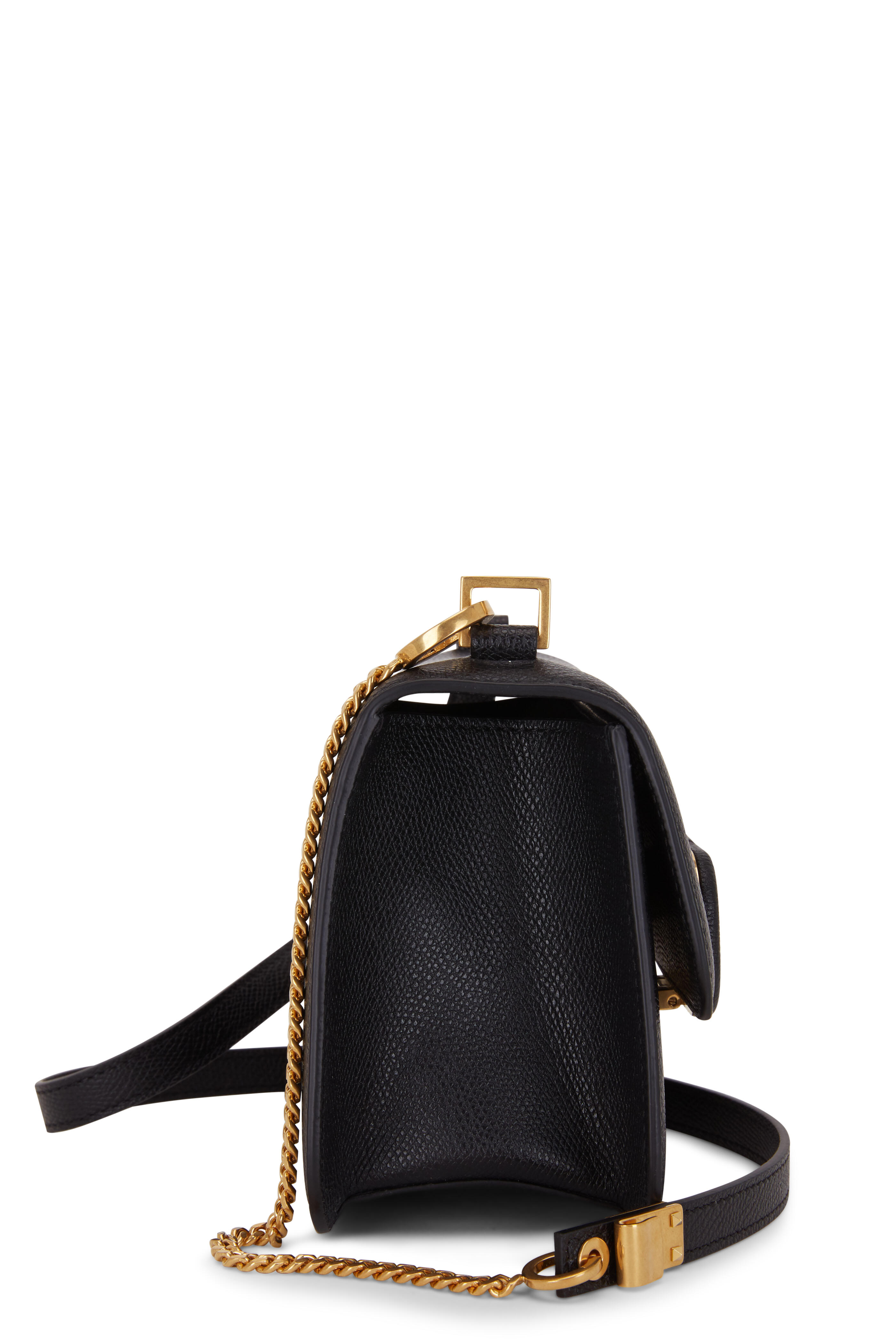Vsling leather crossbody bag Valentino Garavani Black in Leather - 32399675