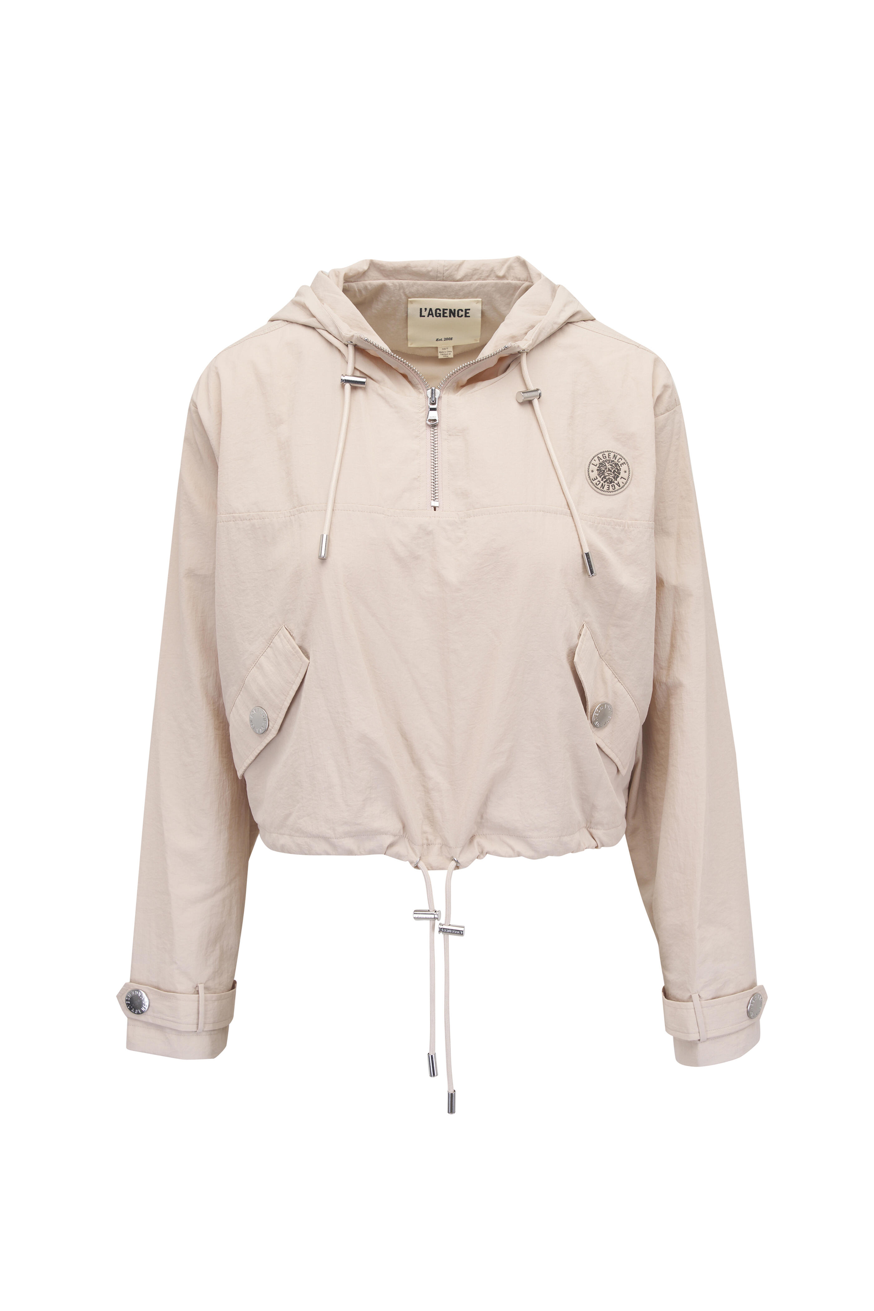 L'Agence - Bronwyn Cement Crop Windbreaker