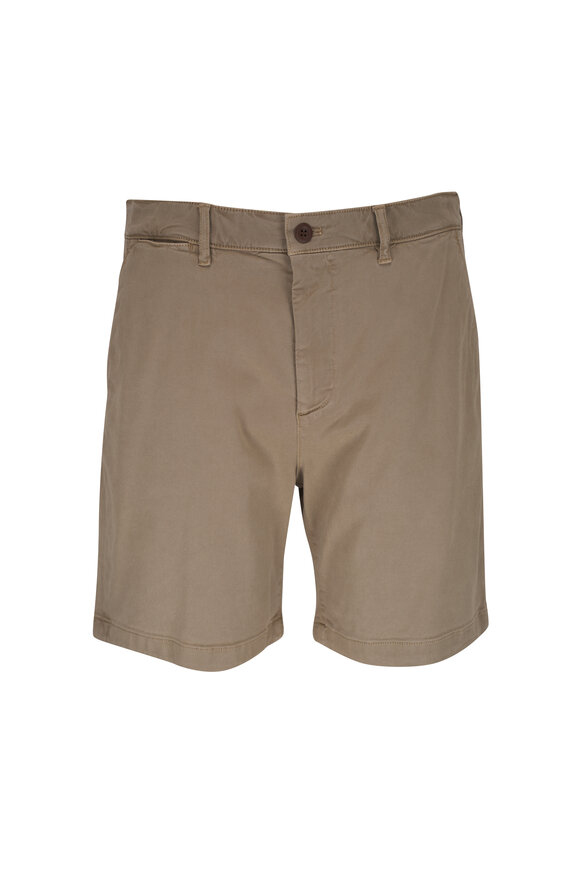 Faherty Brand - Coastline Utility Khaki Stretch Chino Shorts 