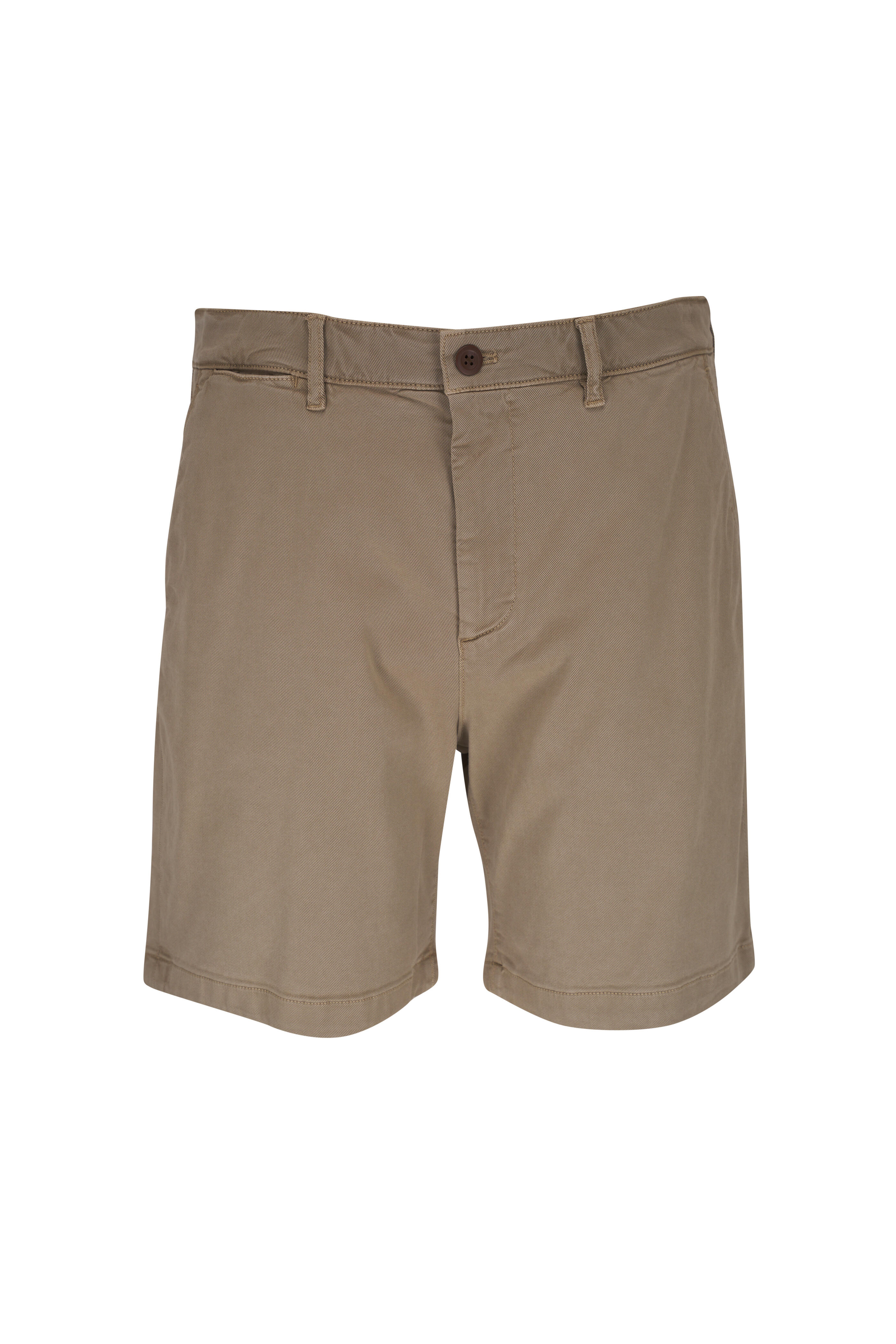 Faherty Brand - Coastline Utility Khaki Stretch Chino Shorts