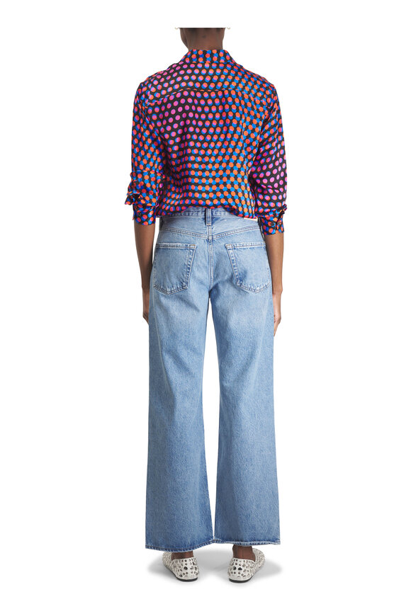Dries Van Noten Chowy Layered Polka Dot Printed Shirt - view 3