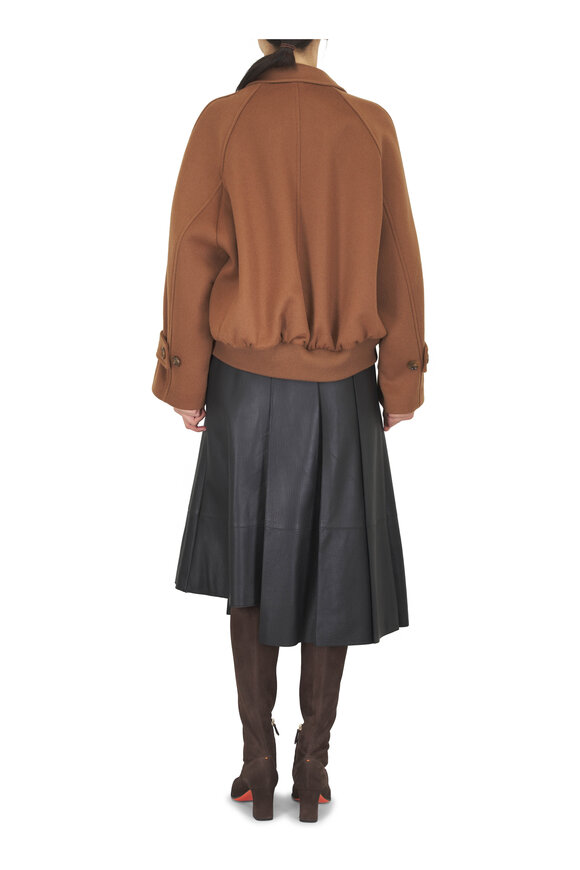 Akris Black Cloud Cashmere Oro Lienzo Jacquard Sweater - view 3
