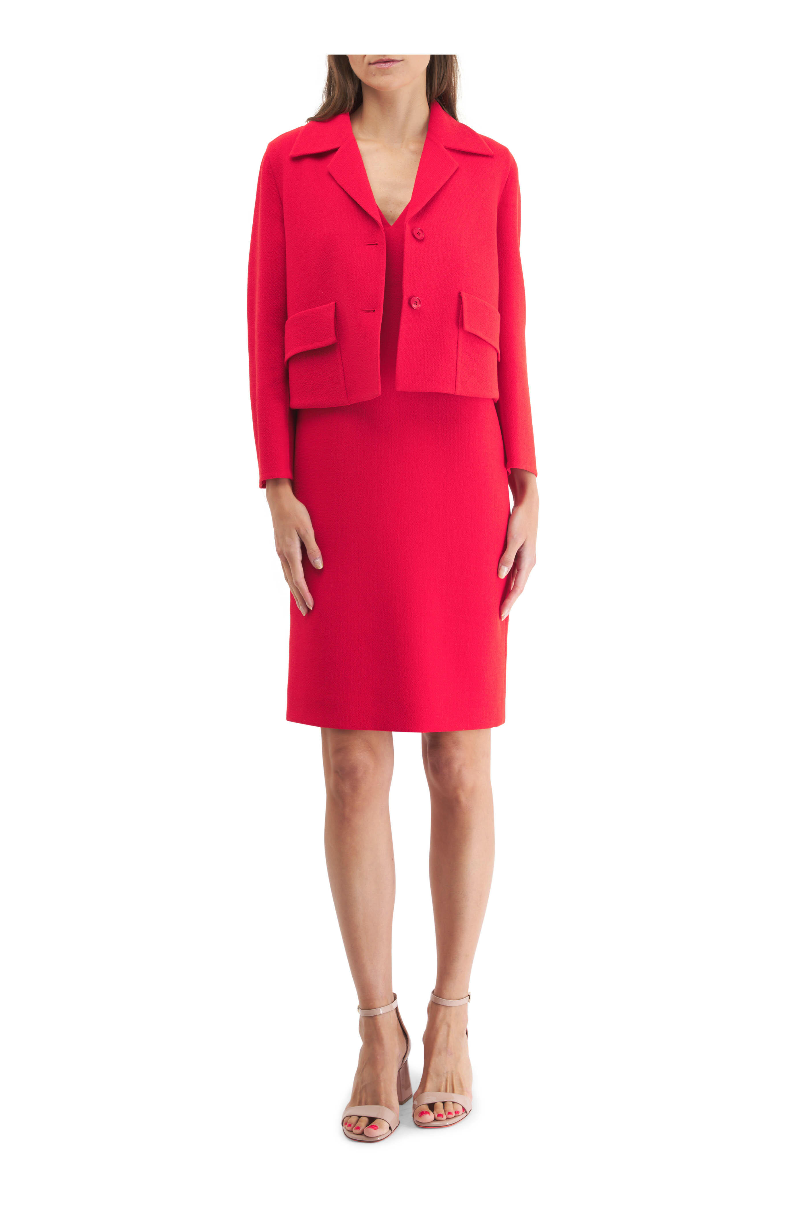 Akris - Poppy Wool Sheath Dress | Mitchell Stores