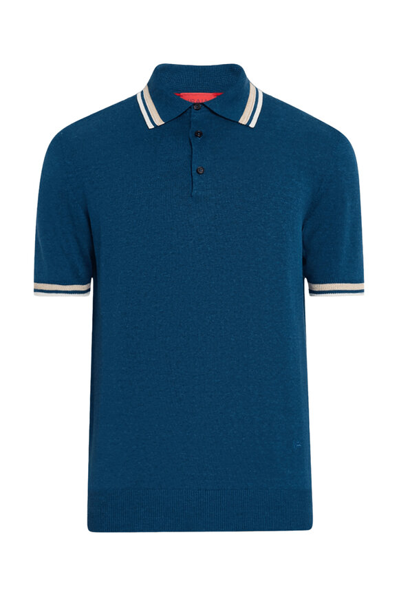 美品 BRUNELLO CUCINELLI ネイビー Tシャツ Brunello Cucinelli Short Sleeve Logo T-Shirt Navy at