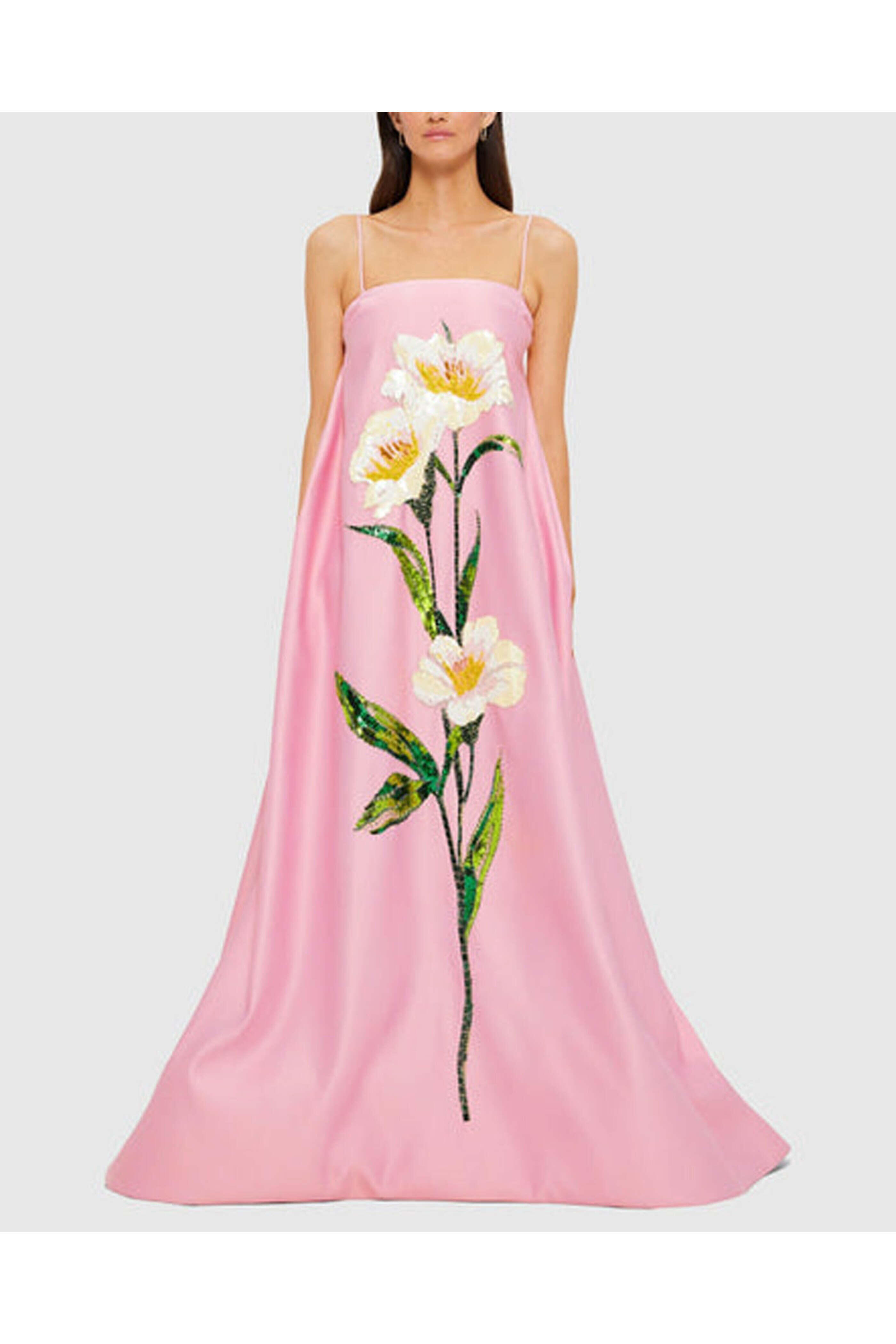 Leo Lin - Camelia Embellished Frances Gown