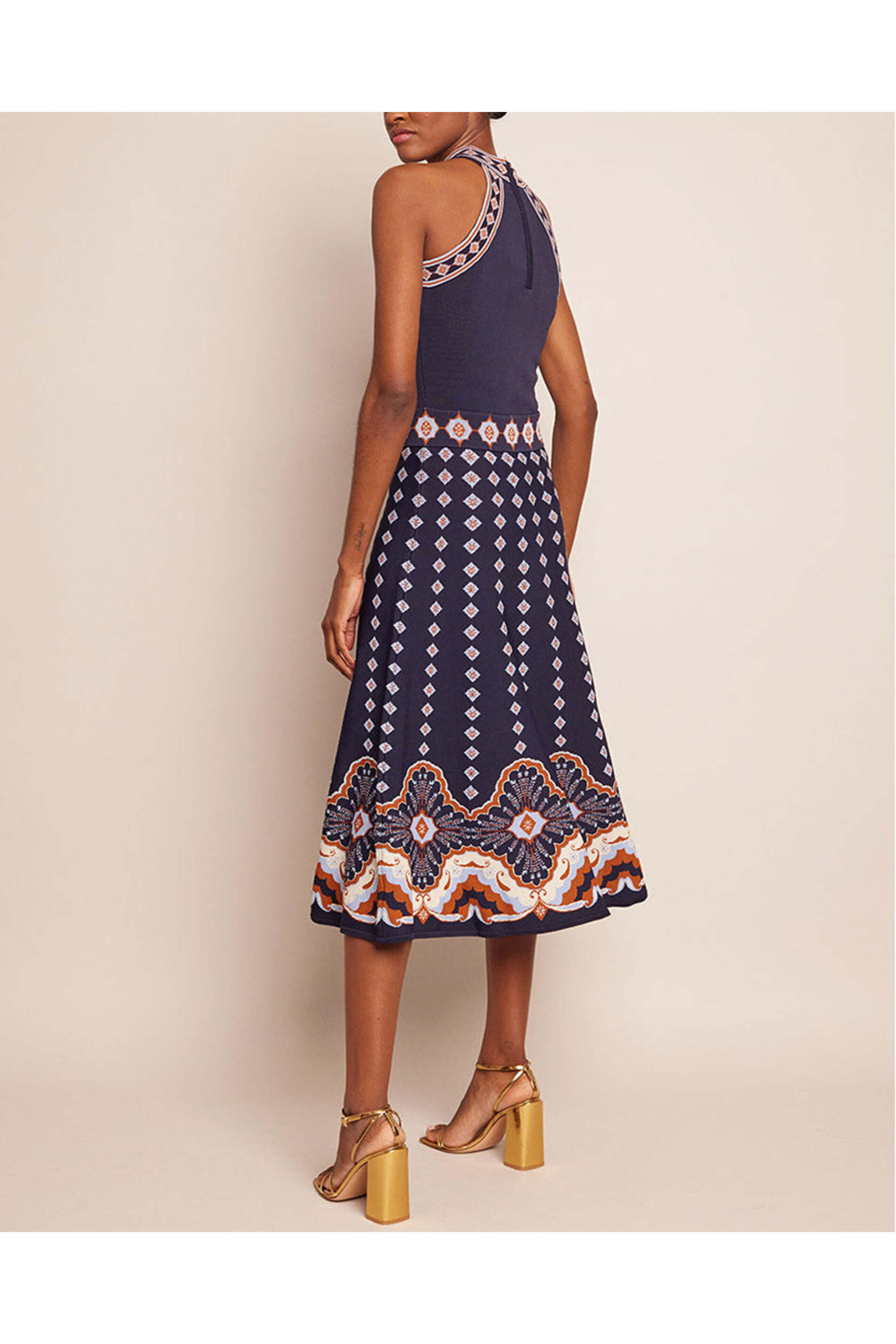 Cara Cara - Jules Navy Sandrinna Dress