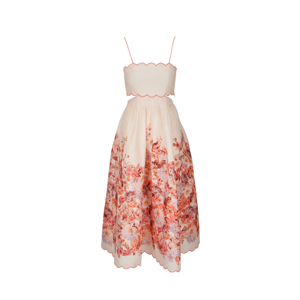 ワンピース Zimmermann DEVI MIDI SHIRT DRESS Zimmermann DEVI MIDI SHIRT DRESS | REVERSIBLE