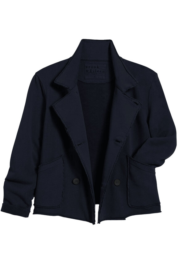Frank & Eileen British Royal Navy Mini Belfast Crop Peacoat - view 1