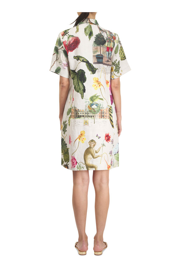 Libertine HollyHock Multi Color Print Preppy Dress - view 4