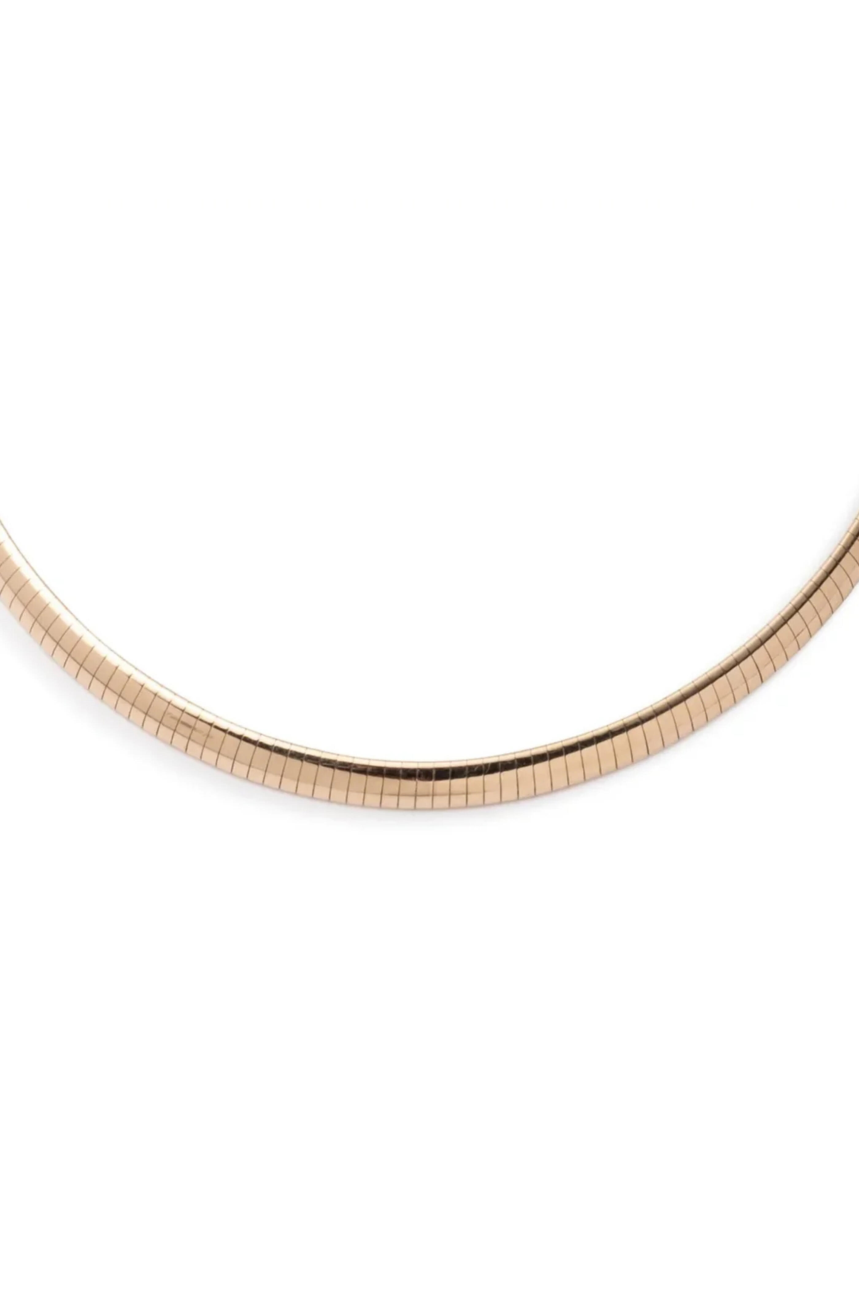 Foundrae - 18k Yellow Gold Medium Sleek Collar Necklace