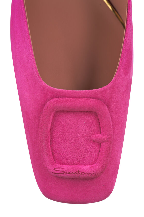 Santoni Violet Marta Sling Back Pump, 50mm - view 5