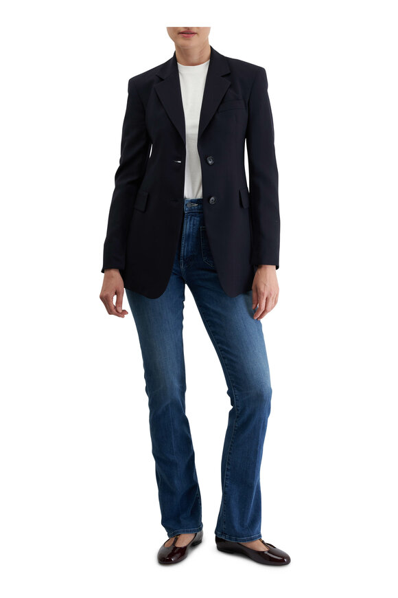 Akris - Taddeo Navy Wool Jacket 