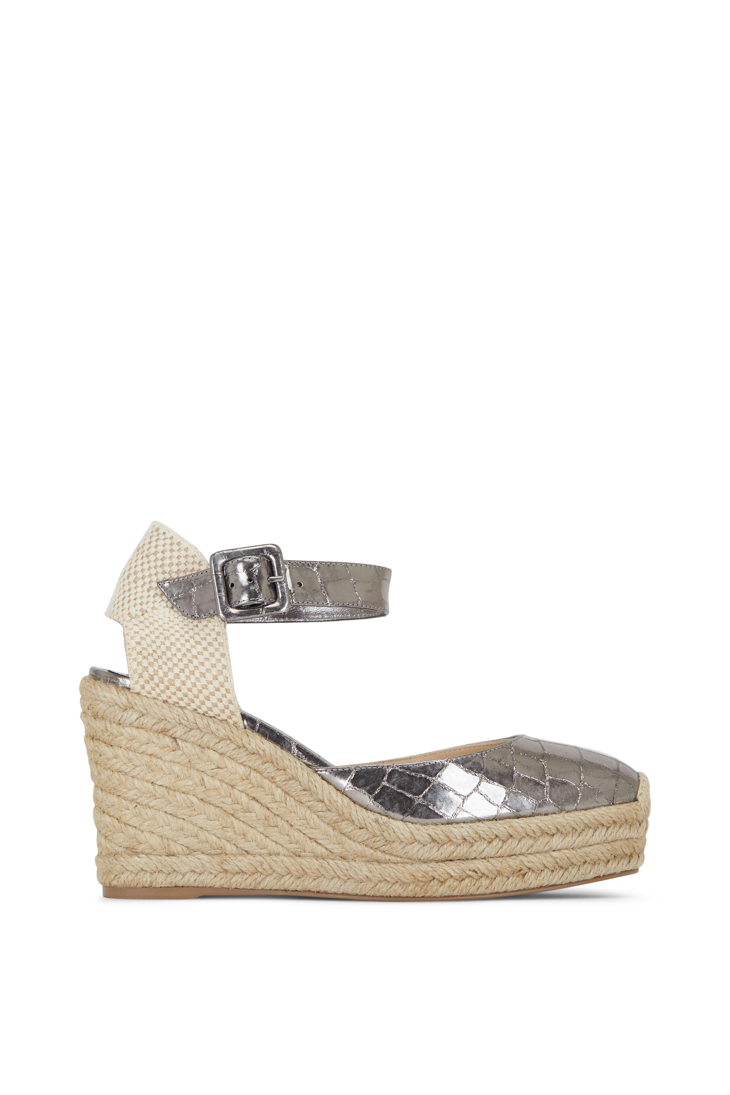 Christian Louboutin Espadrille Bow Wedge Sandals