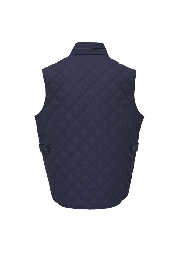 Peter Millar Essex Navy Quilted Vest - view 4
