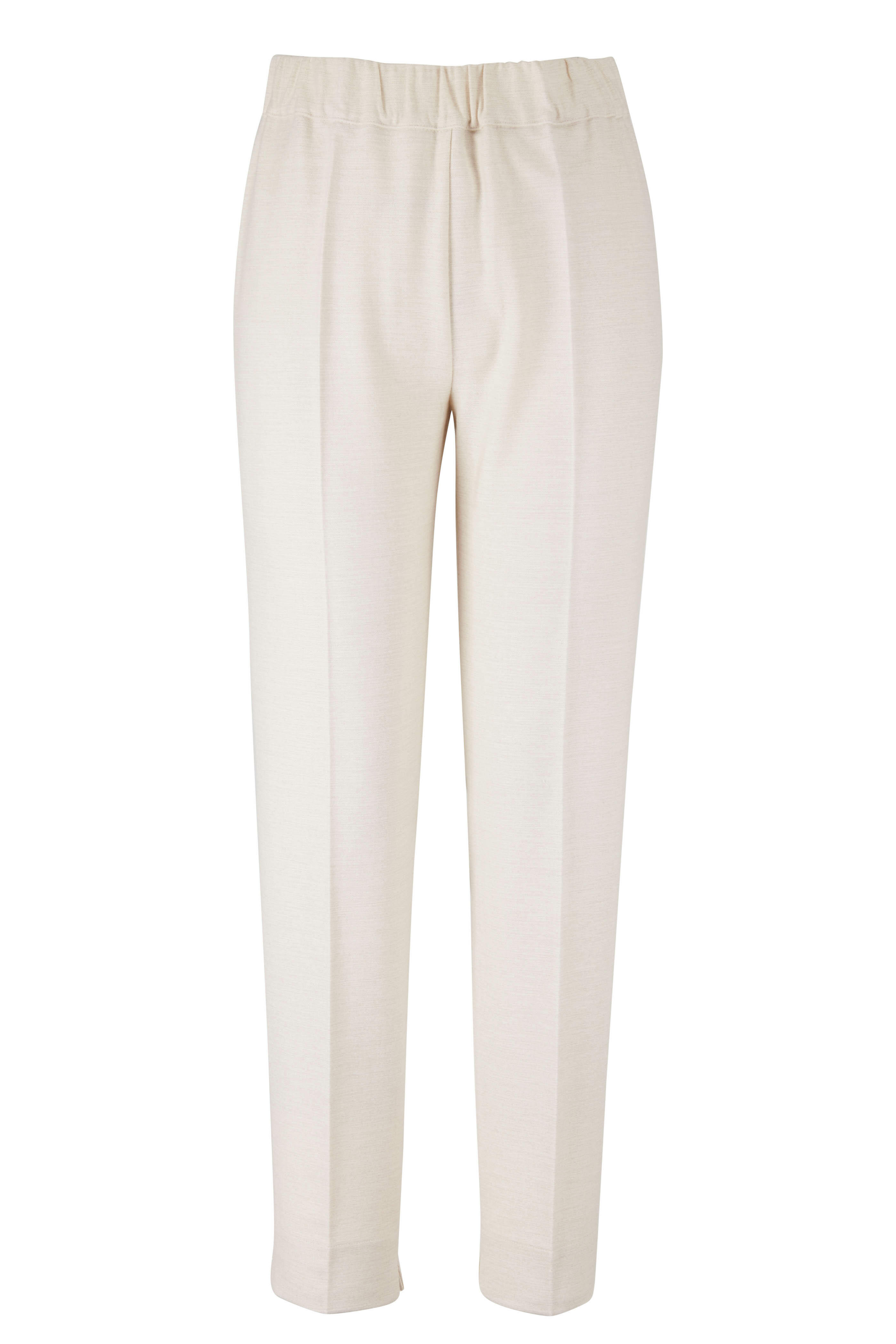 D.Exterior - Ivory Pull-On Pant | Mitchell Stores