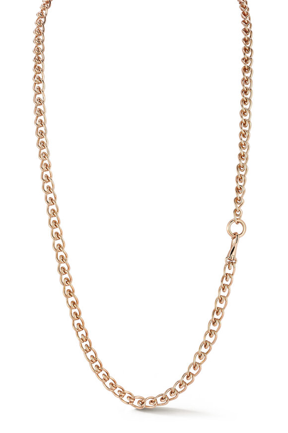 Walters Faith 18k Rose Gold Coil Chain Necklace