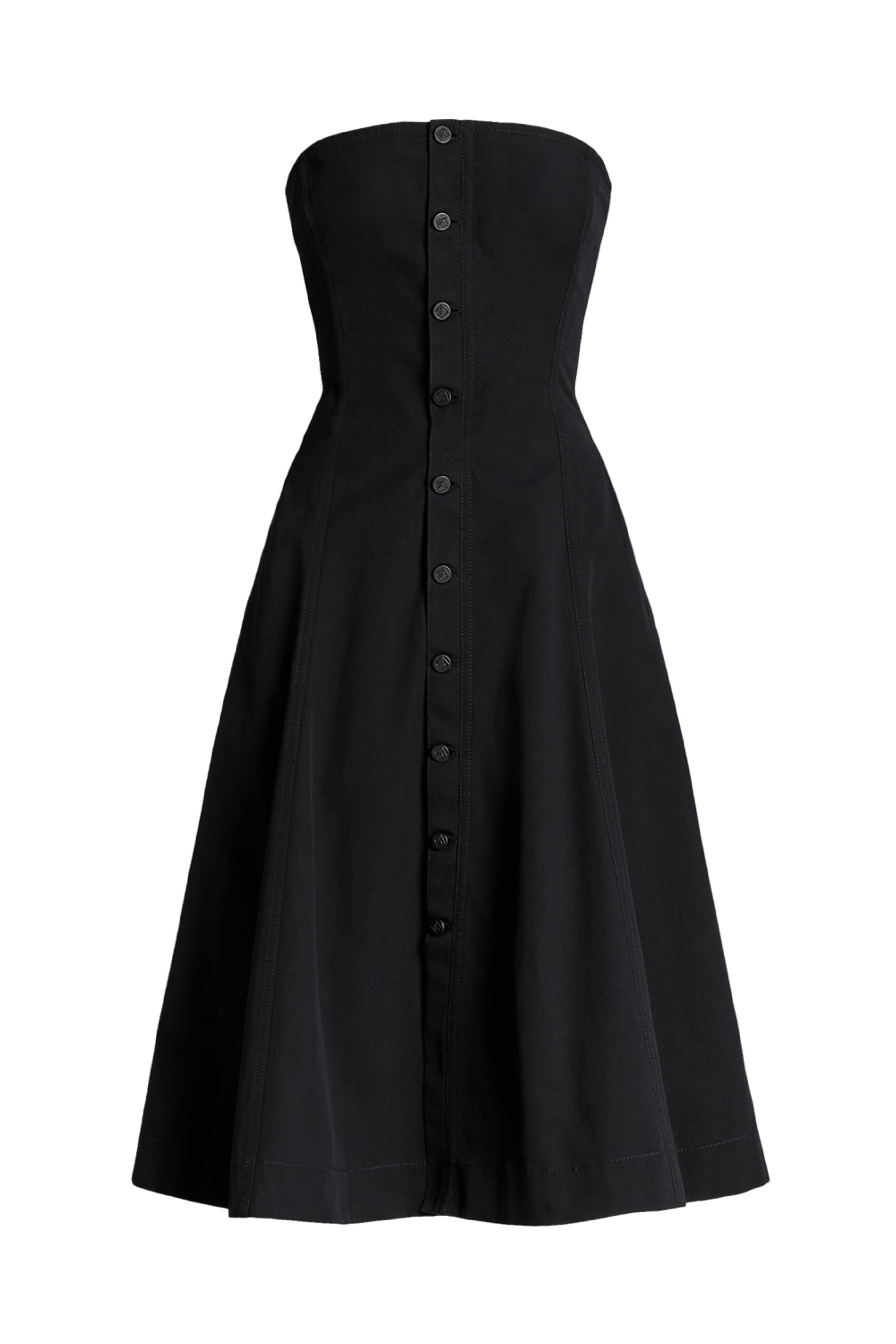 Ralph Lauren - Black Kooper Strapless Cocktail Dress
