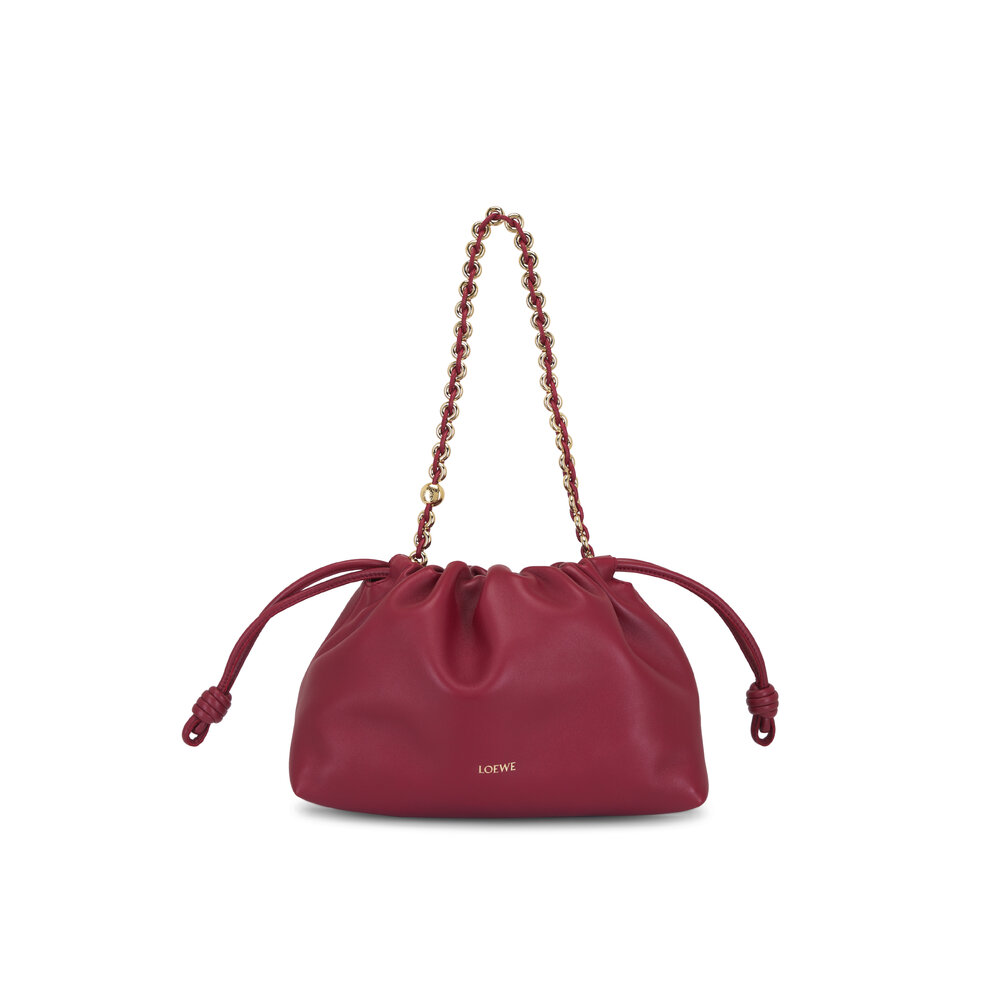 Loewe - Medium Flamenco Burnt Red Leather Bag | Mitchell Stores Loewe - Medium Flamenco Burnt Red Leather Bag | Mitchell Stores