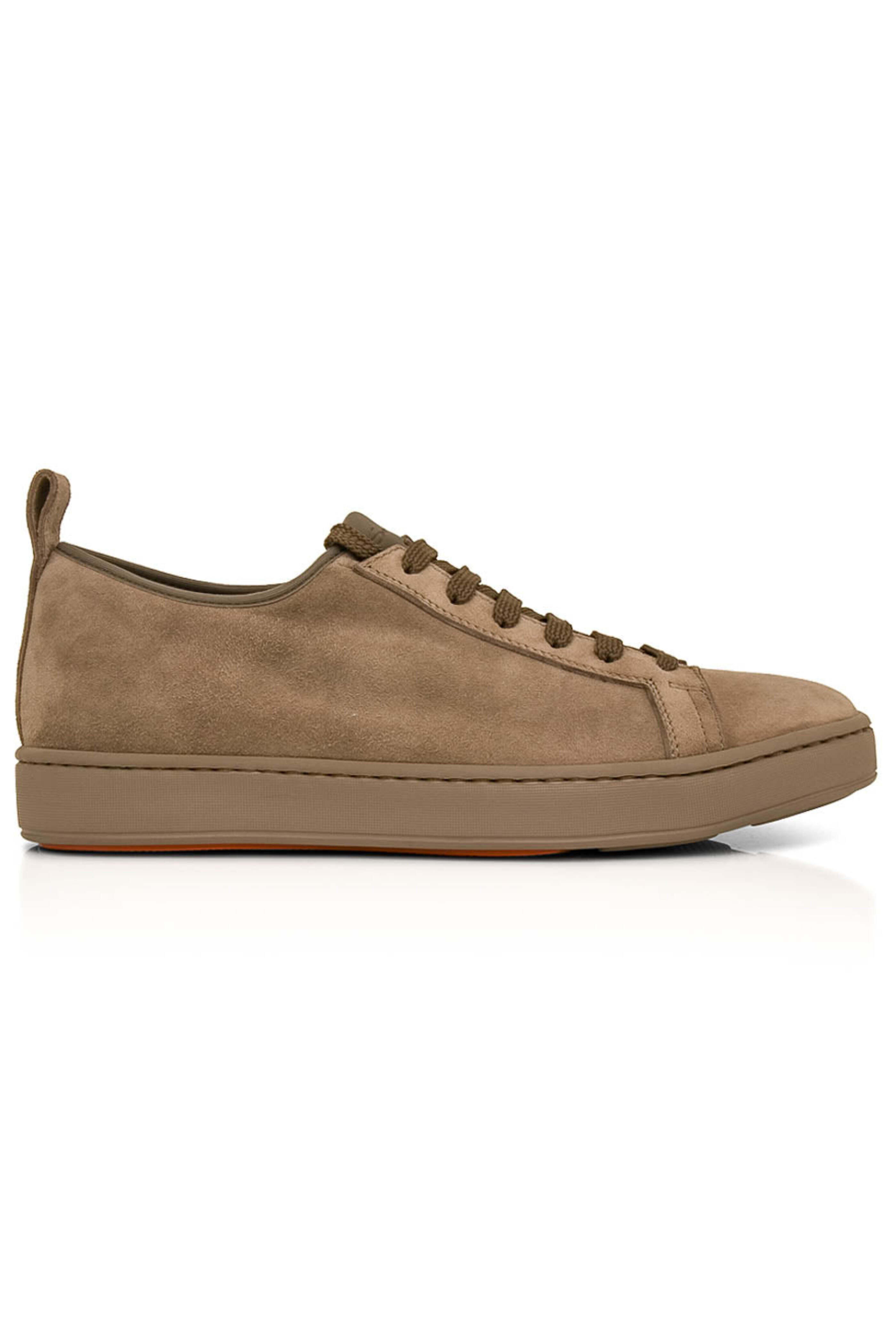 Santoni - Beige Suede Sneaker