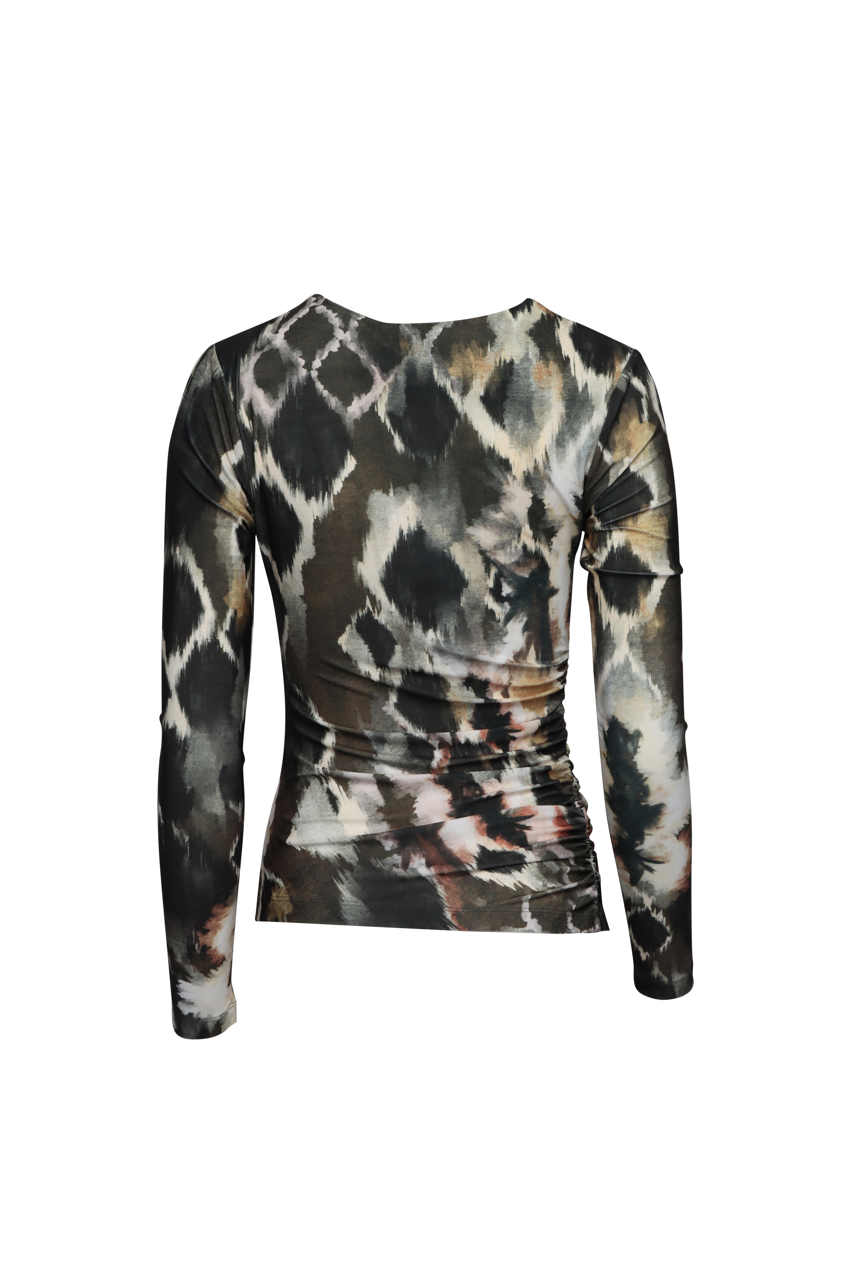 Maria Cher - Fleetwood Curtis Brown Long Sleeve Top