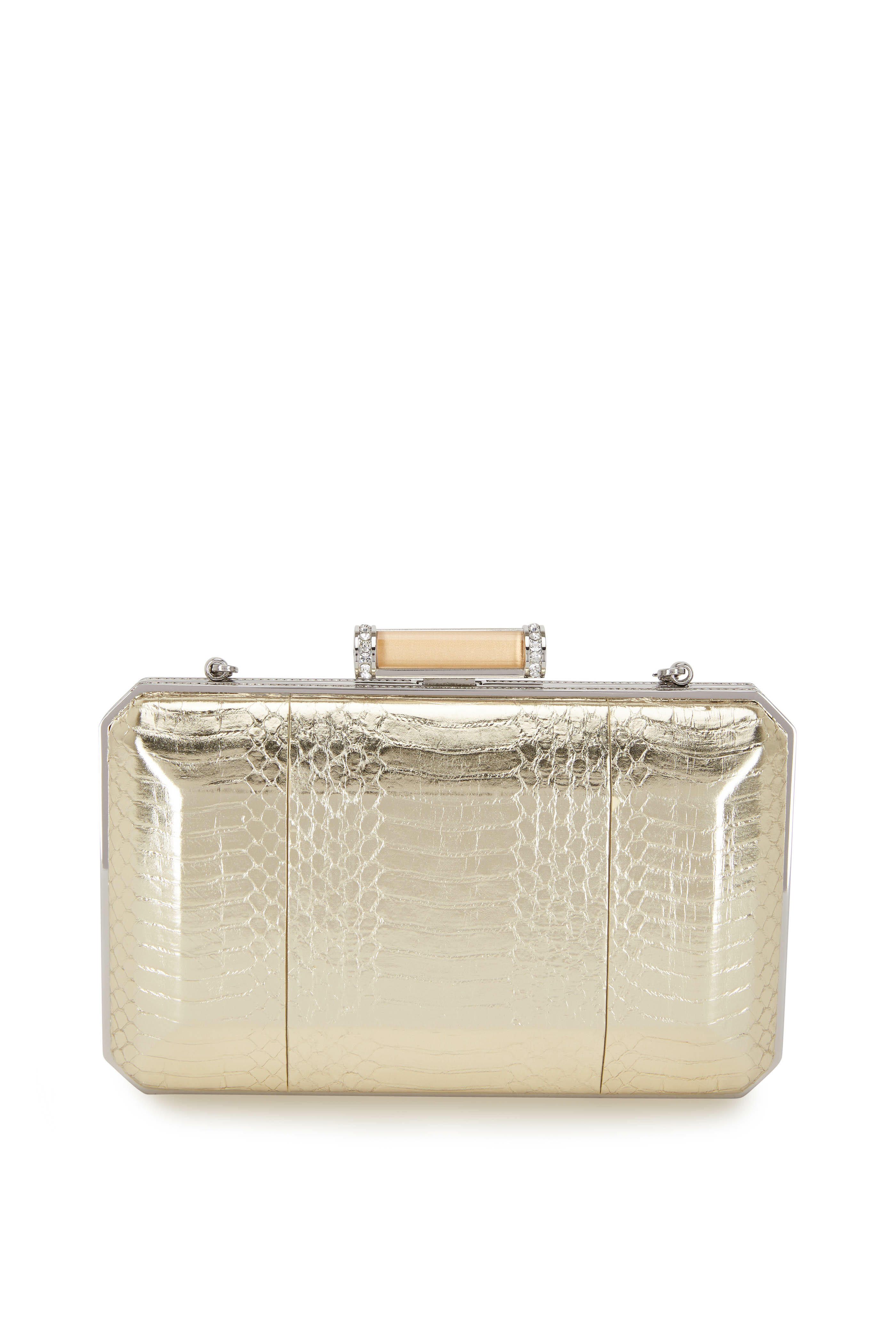 Judith Leiber Couture Women's Rose Crystal Clutch - Champagne