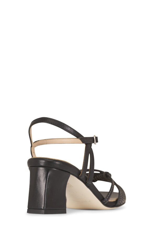 Ron White Kerianne Onyx Leather Sandal, 50mm - view 4