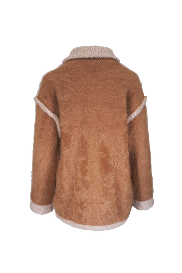 Guest in Residence Grizzly Almond Cashmere Jacket - view 3