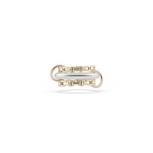 Hoorsenbuhs - Hoorsenbuhs x Spinelli Kilcollin Three-Link Ring