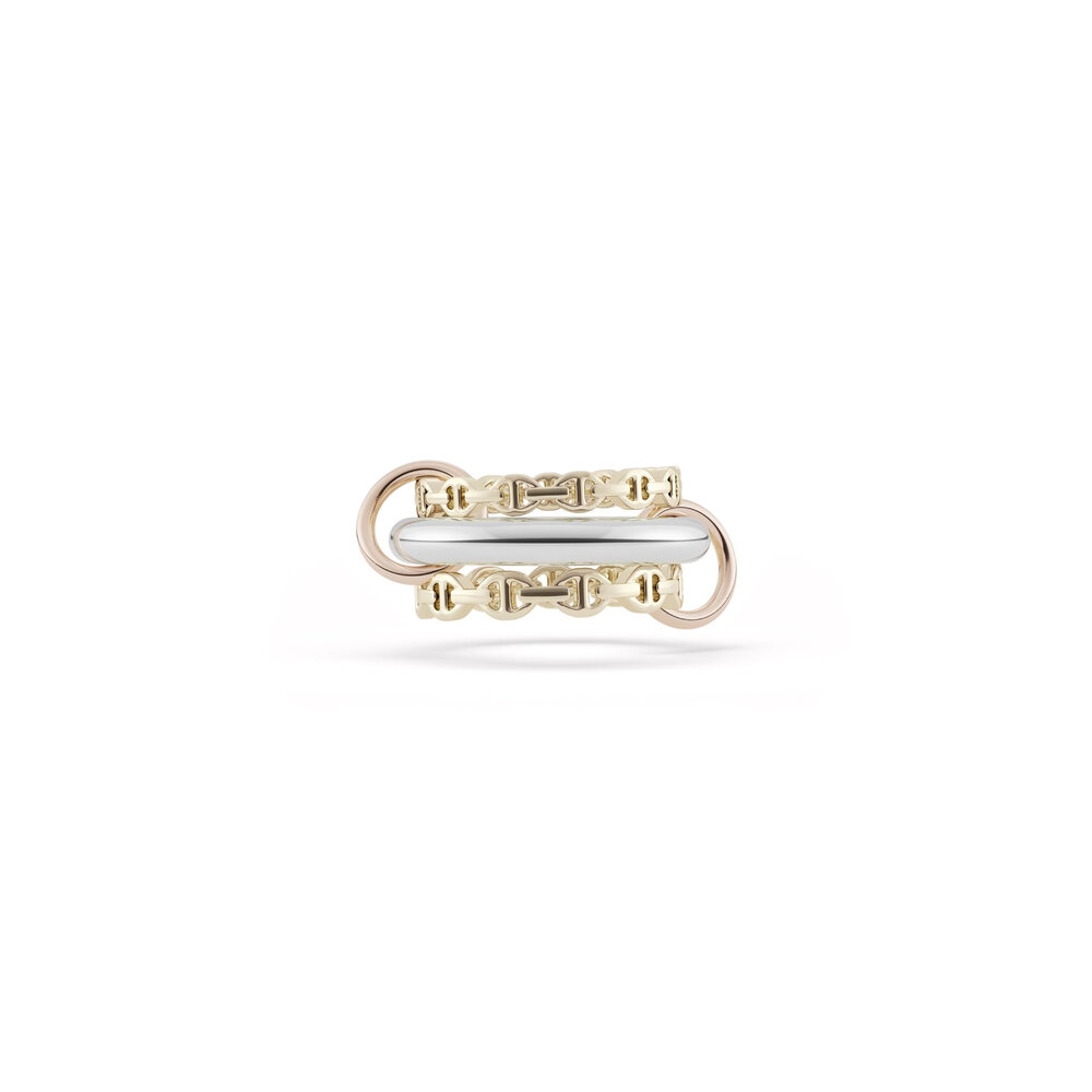 Hoorsenbuhs - Hoorsenbuhs x Spinelli Kilcollin Three-Link Ring