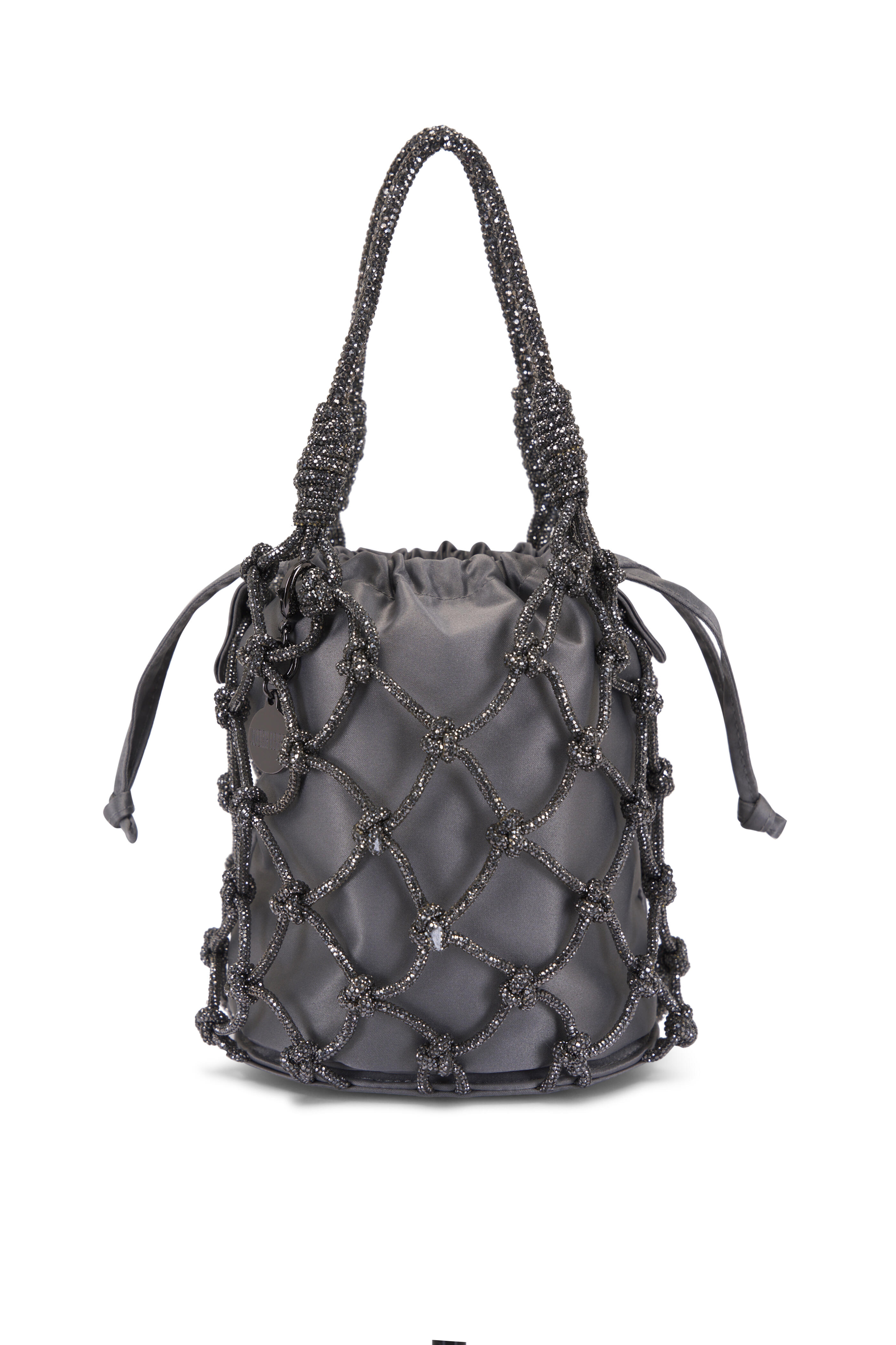 Judith Leiber Couture - Hematite Crystal Net Pouch