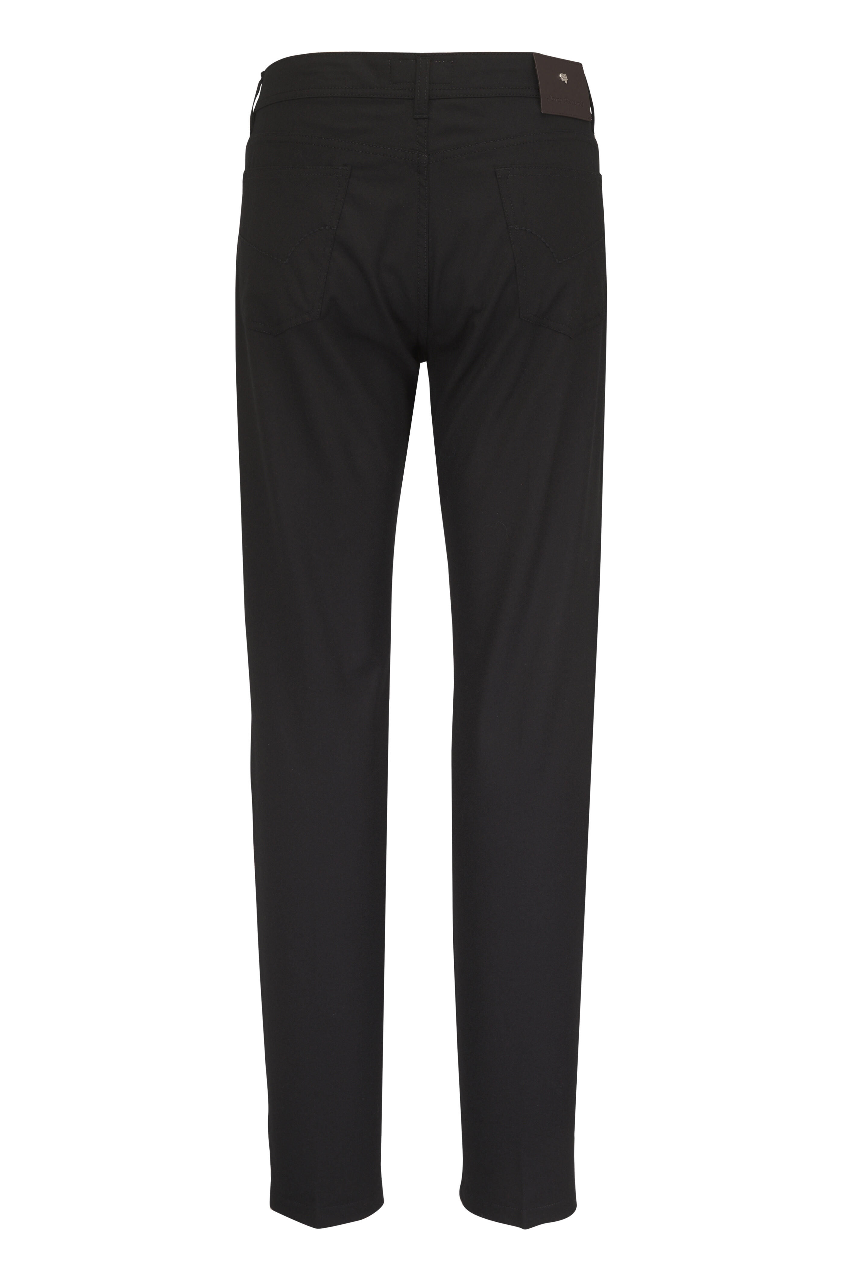 Marco Pescarolo - Nerano Black Five Pocket Pant - view 2