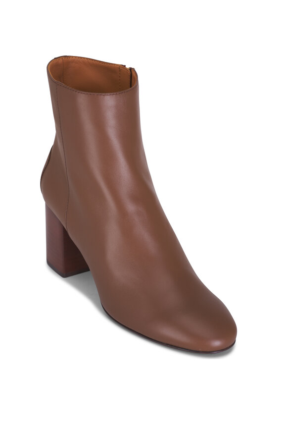 Tod's - Brown Short Leather Boot, 70mm