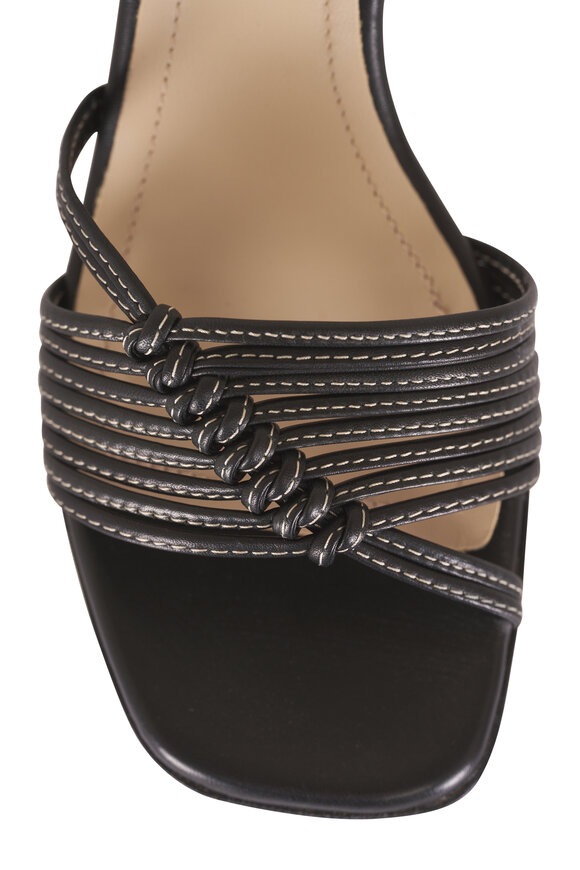 Ron White Kerianne Onyx Leather Sandal, 50mm - view 5