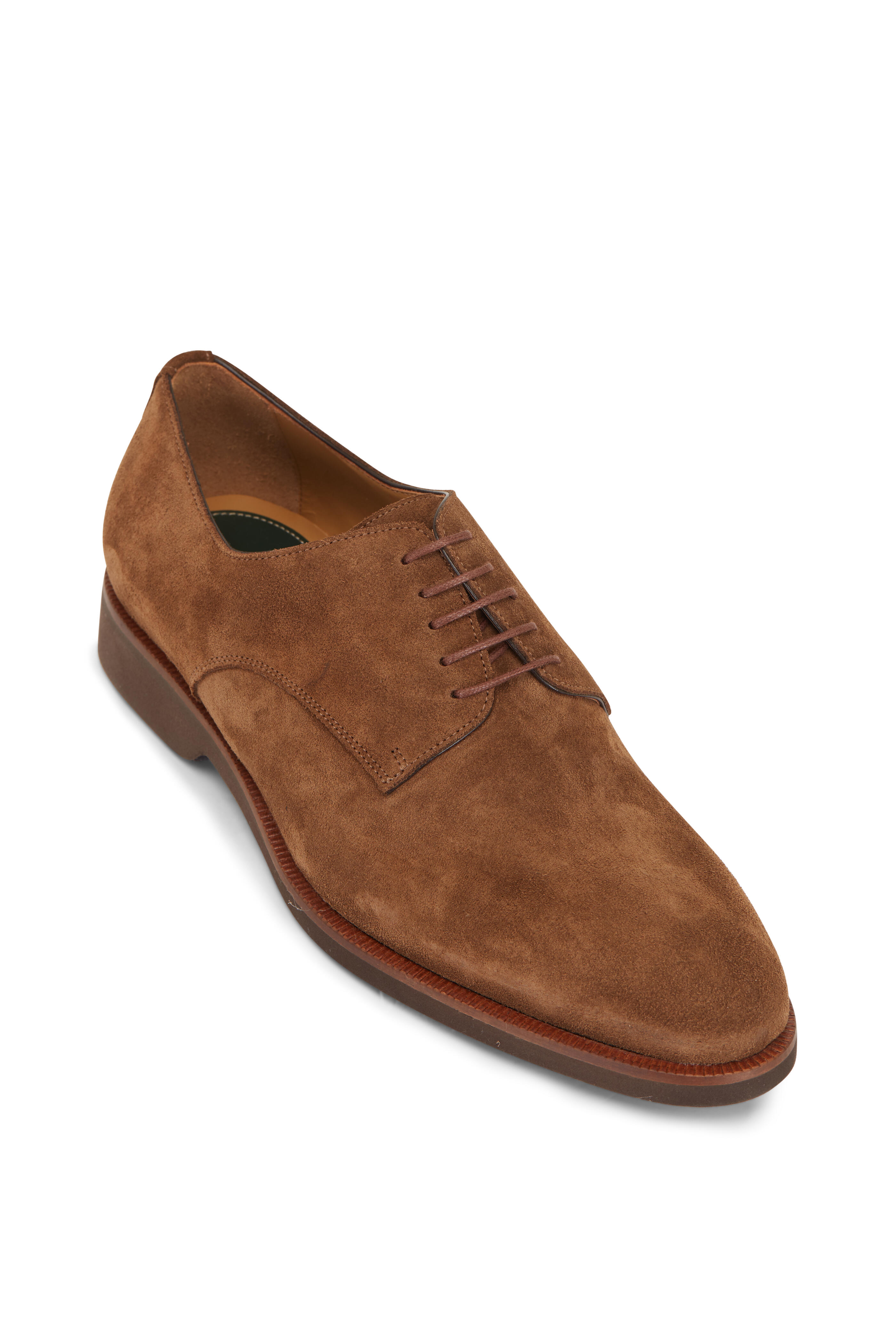 Di Bianco - Caudius Pastori Brown Suede Dress Shoe