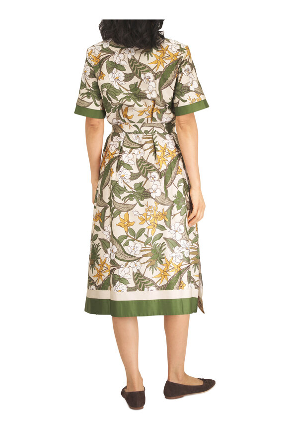Rani Arabella Multicolored Cotton Short Sleeve Dress - view 3