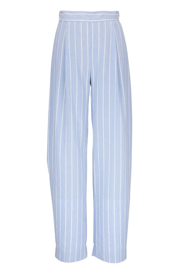 Vince - Celestine & Optic White High Waist Stripe Pant