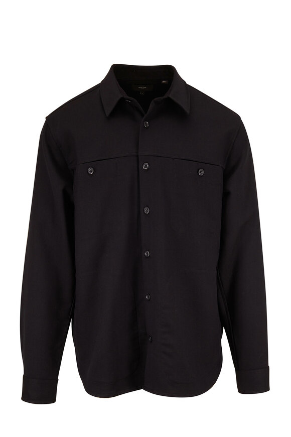 Vince - Black Workwear Overshirt