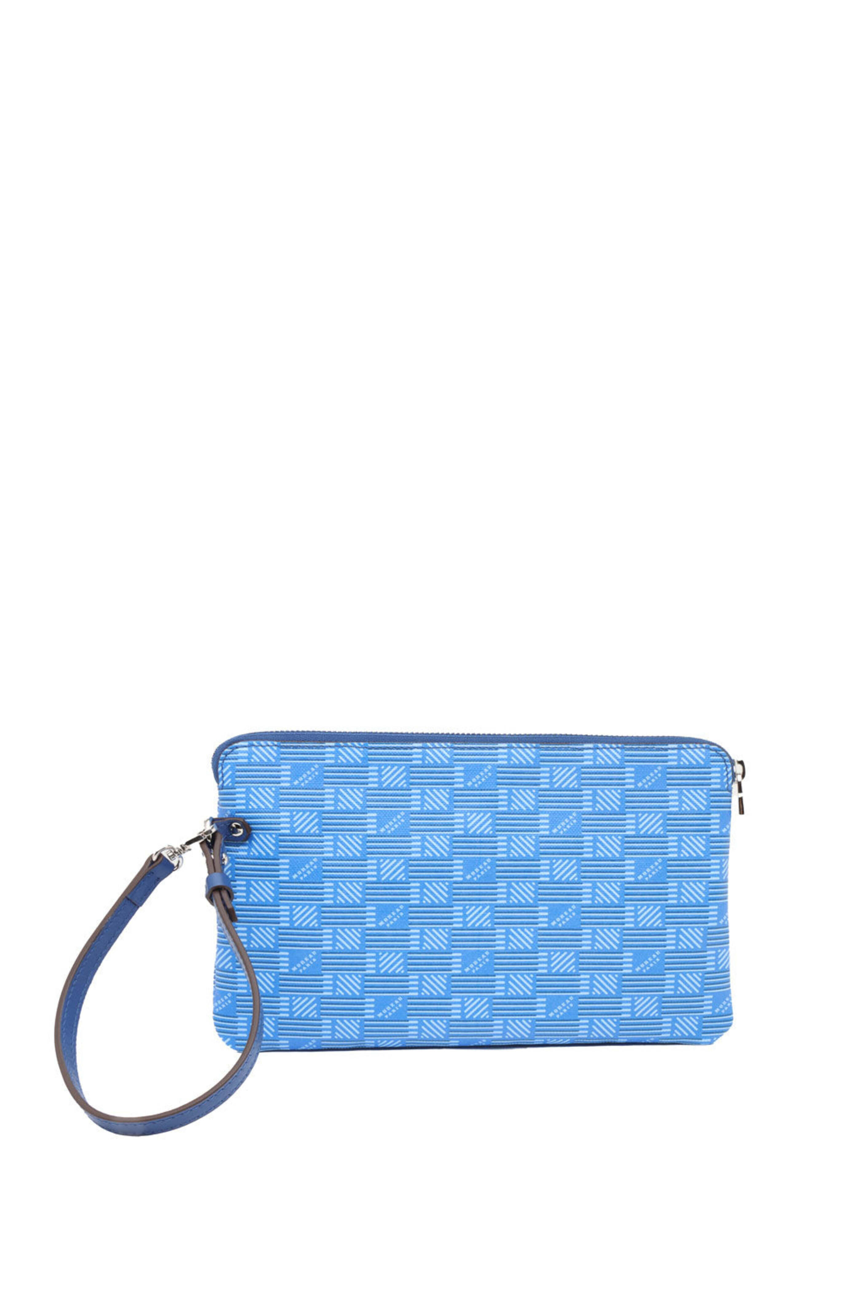 Moreau Paris - St. Folio Pouch Canvas Bag in Blue