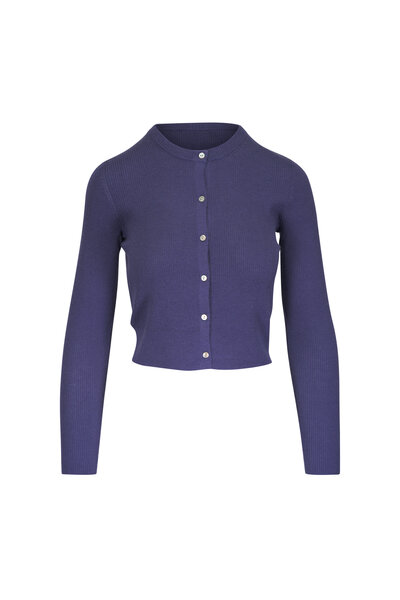 Vince - Teakwood Cashmere Shrunken Button Cardigan