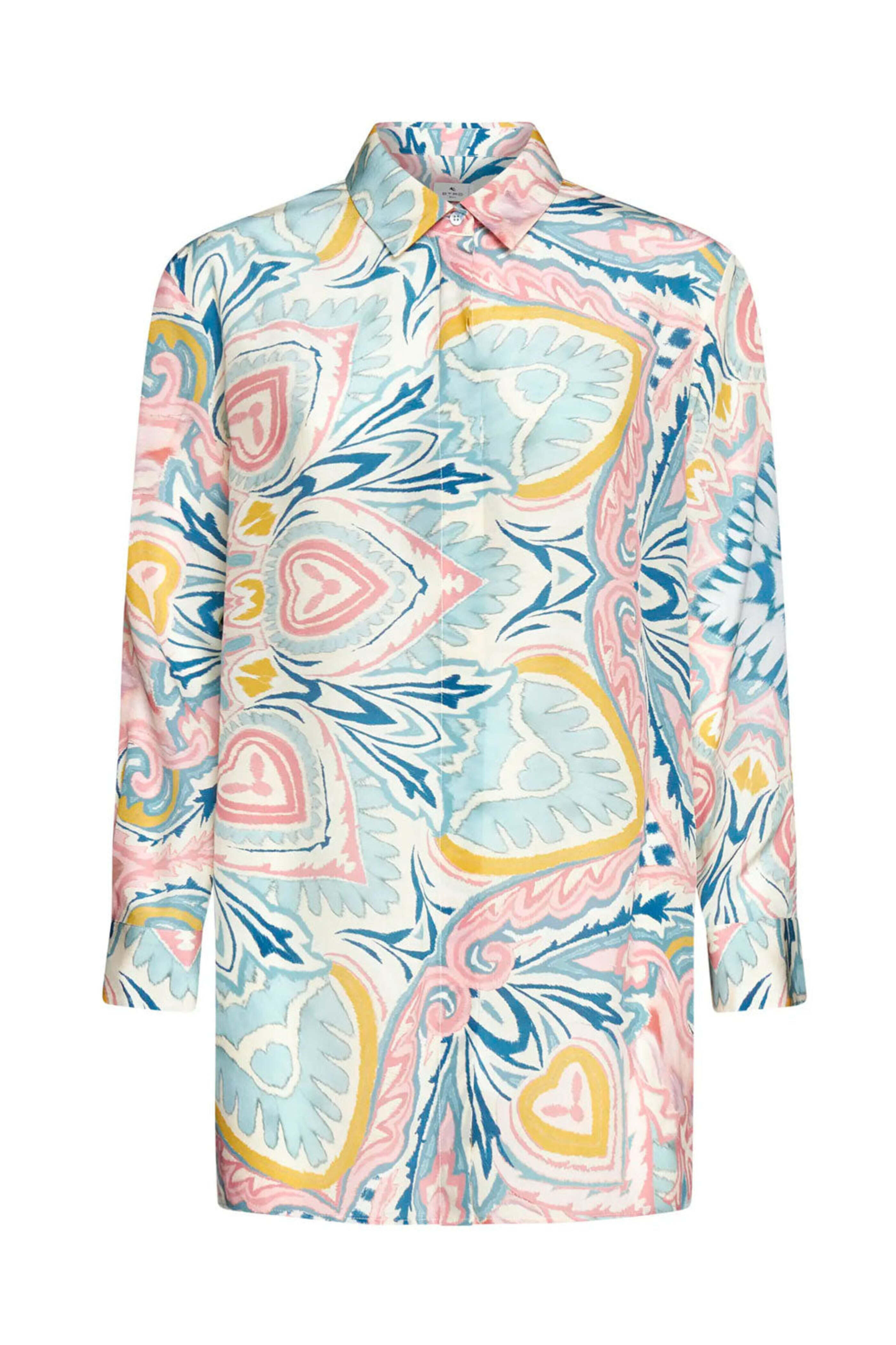 Etro - Azzurro Print Fuji Top