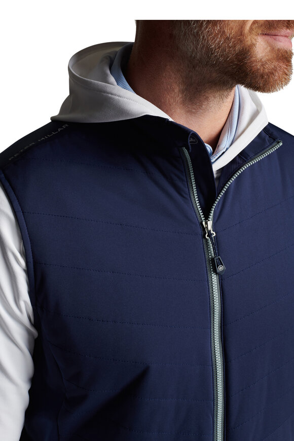 Peter Millar - Crown Sport Navy Fuse Elite Hybrid Vest