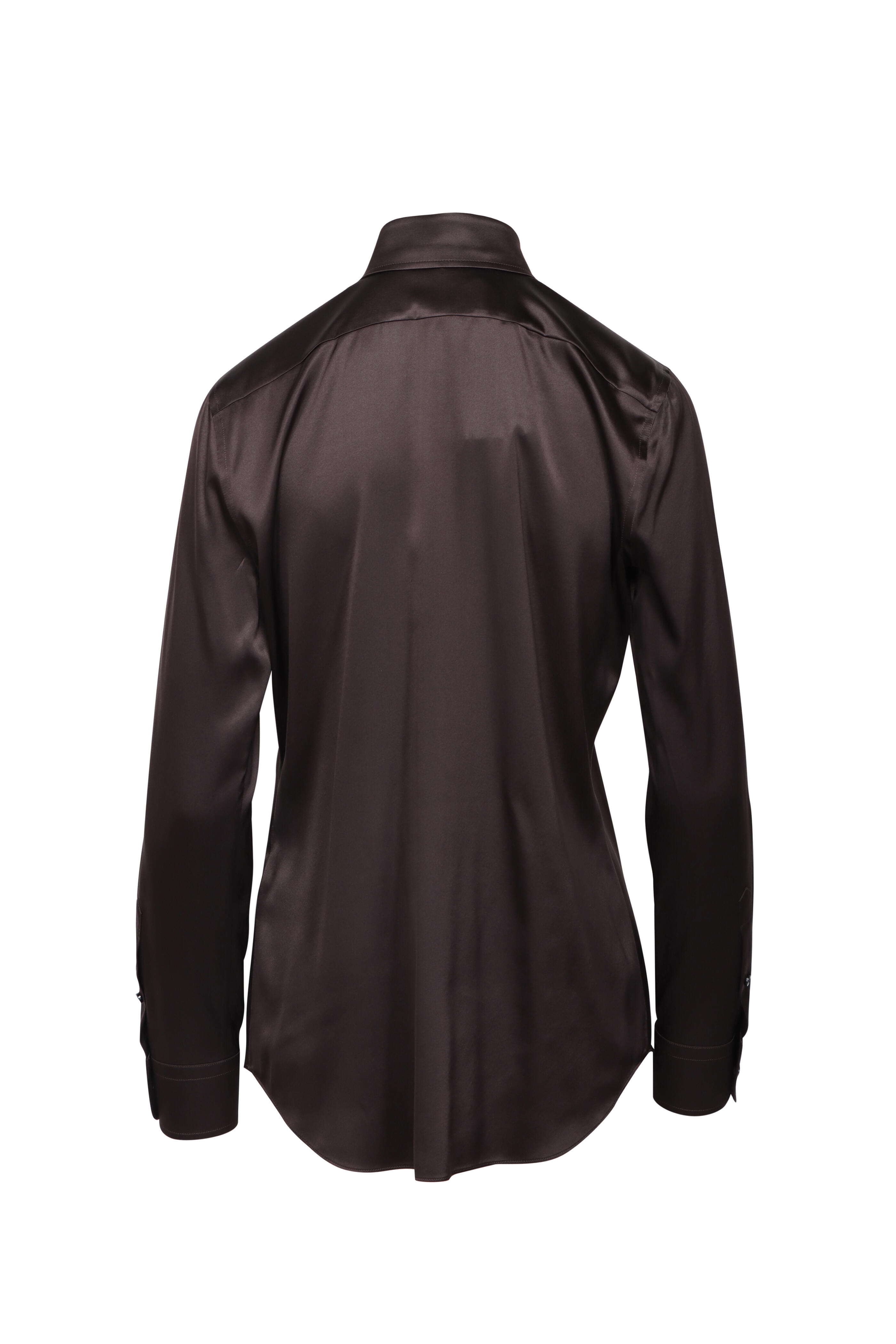 Ralph Lauren - Cameron Dark Brown Button Up Blouse