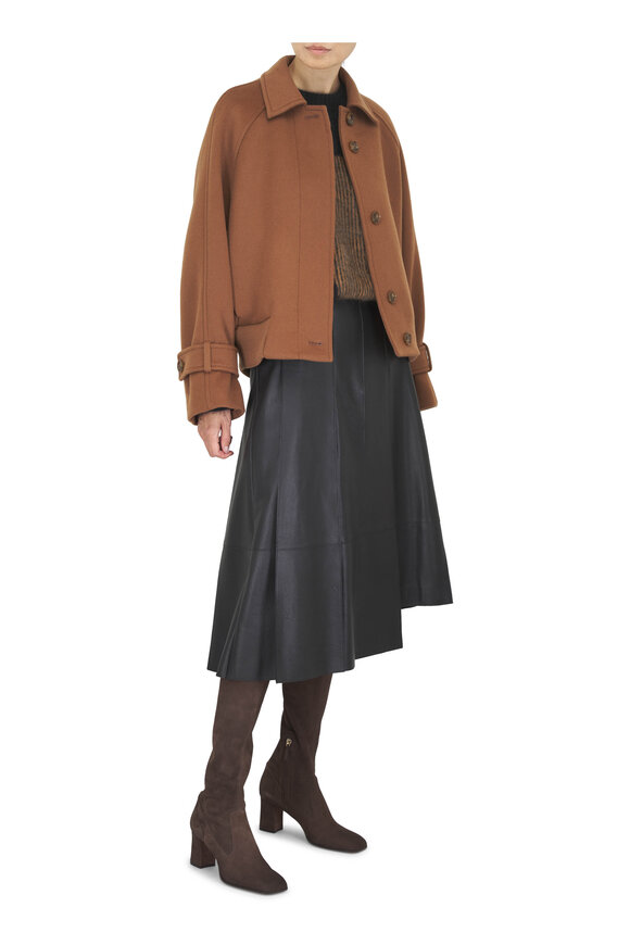 Akris Kallisto Double-Faced Cashmere Bomber Jacket - view 2