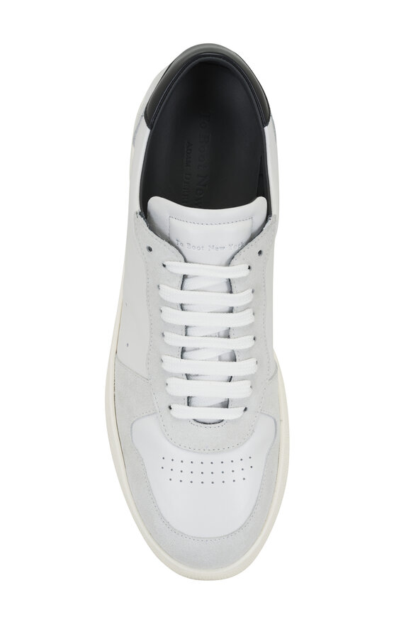 To Boot New York - Cheadle White Leather & Suede Sneaker