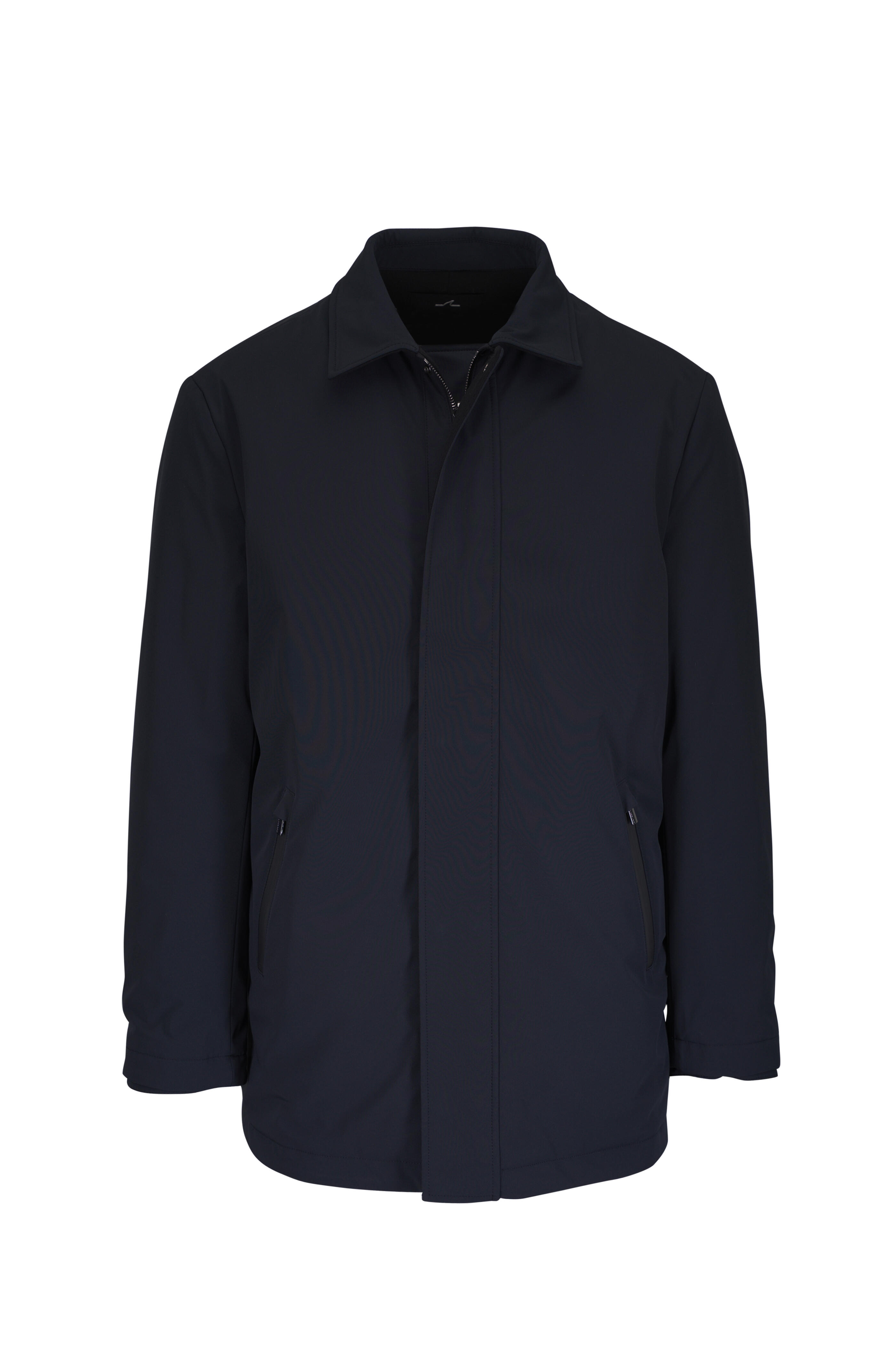 Paul & Shark - Black Cashmere & Nylon Reversible Car Coat